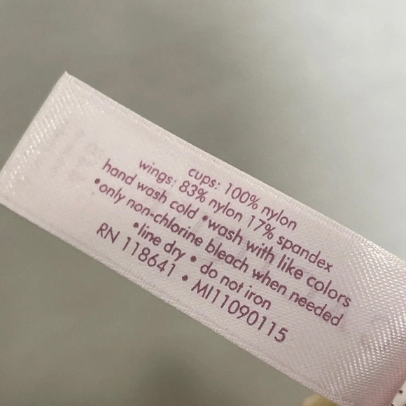 Cacique Lace T-Shirt Bra 44B Cream Tan Beige Lightly Lined Convertible Straps - Picture 4 of 7